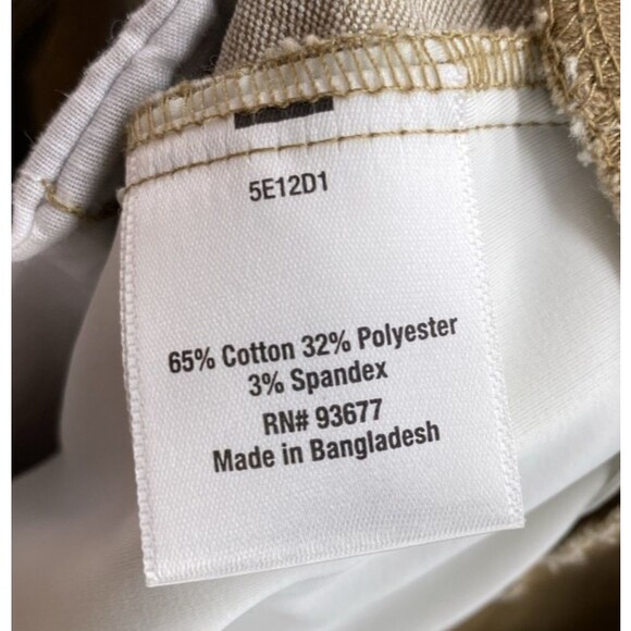 St. John’s Bay Women’s Ankle Pants Size 2 XS Hillcrest Tan Pull-On Slim Fit NWT - Picture 8 of 11